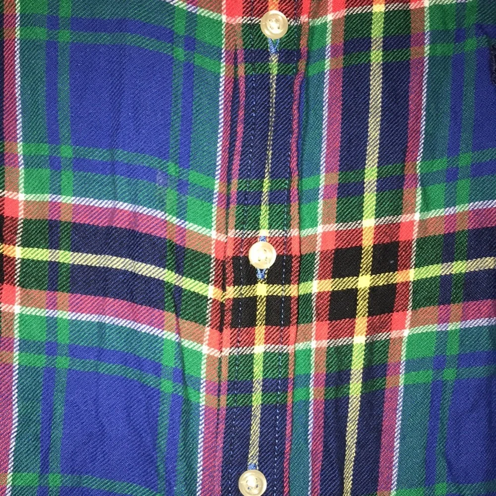 Girl’s Plaid Ralph Lauren Top